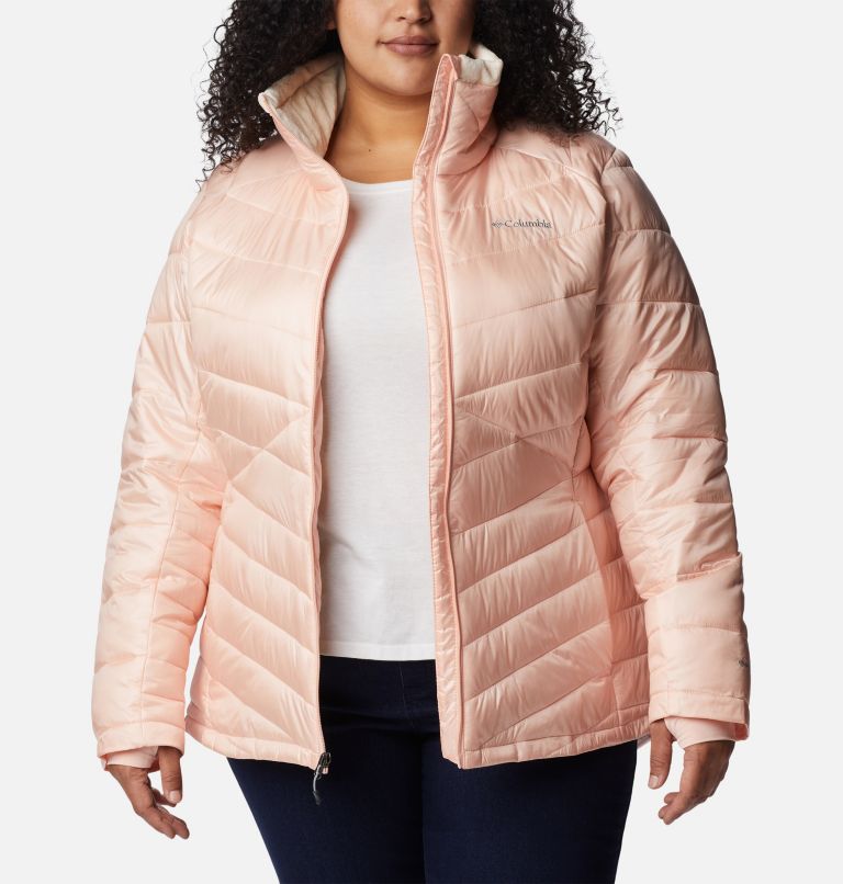 Women's Joy Peak Omni-Heat Infinity Insulated Jacket - Plus Size, Color: Peach Blossom, image 8
