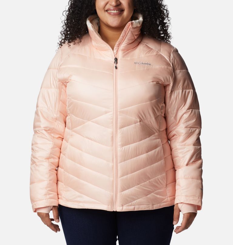 Thumbnail: Women's Joy Peak Omni-Heat Infinity Insulated Jacket - Plus Size, Color: Peach Blossom, image 1