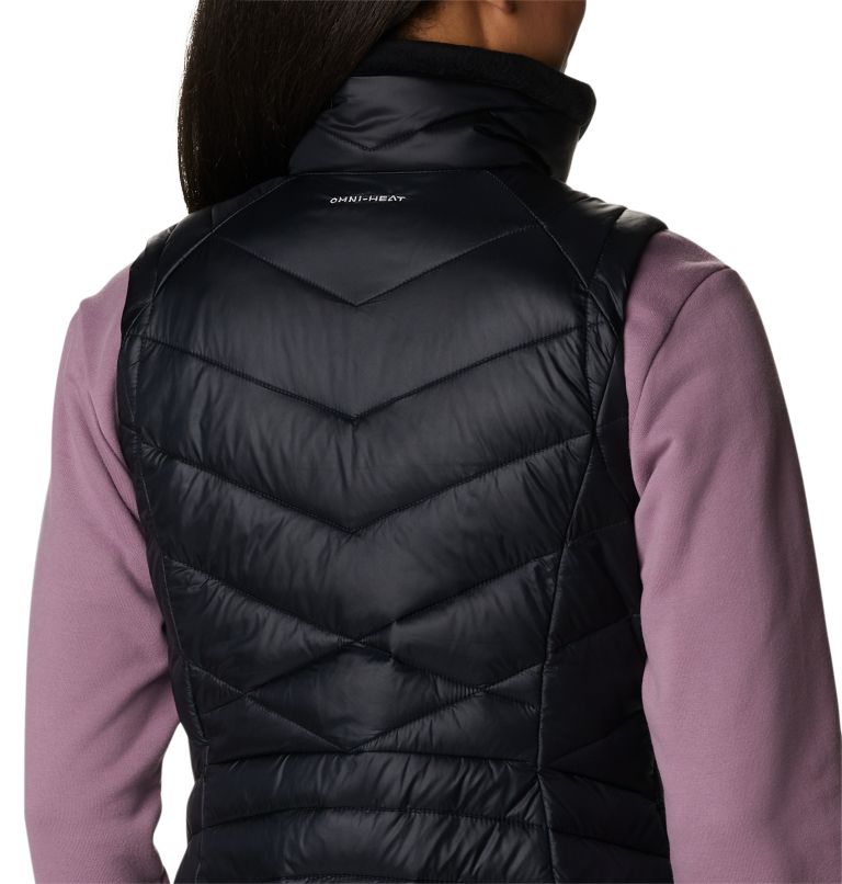 Women's Joy Peak Omni-Heat Infinity Insulated Vest, Color: Black, image 7