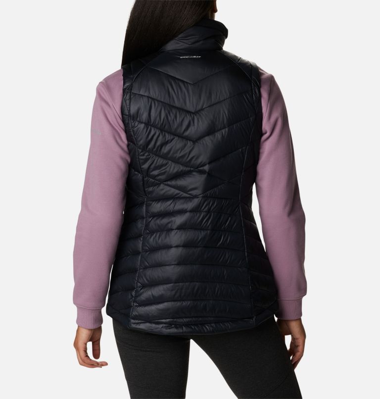 Women's Joy Peak Insulated Vest, Color: Black, image 2