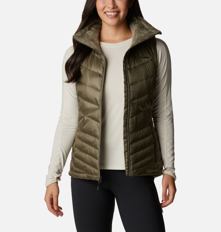 Weatherproof Women's Plush Lined Puffer Vest