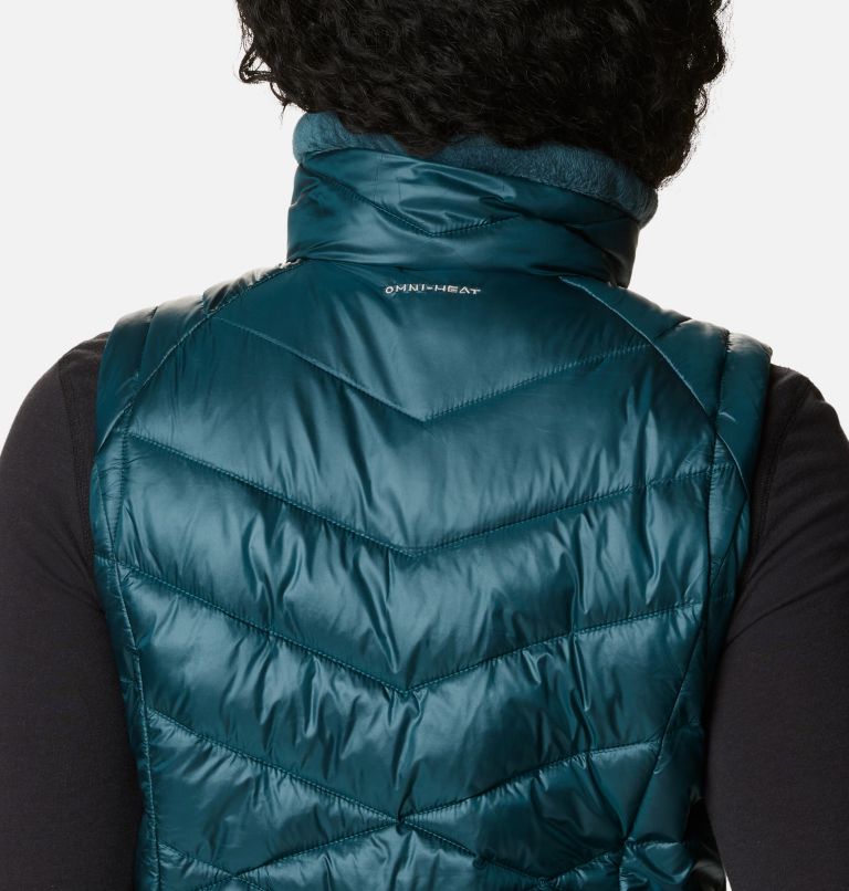 Women's Joy Peak Insulated Vest, Color: Night Wave, image 7