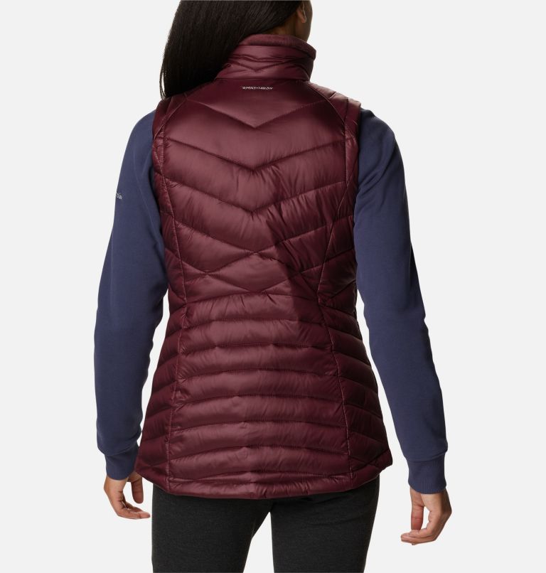 Thumbnail: Women's Joy Peak Omni-Heat Infinity Insulated Vest, Color: Malbec, image 2