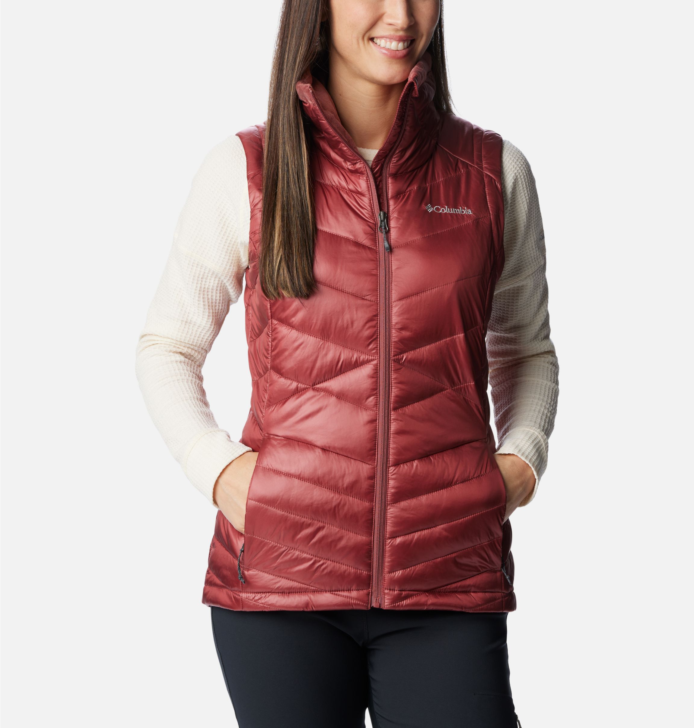 Columbia Women's Joy Peak Long Vest - XL - Blue