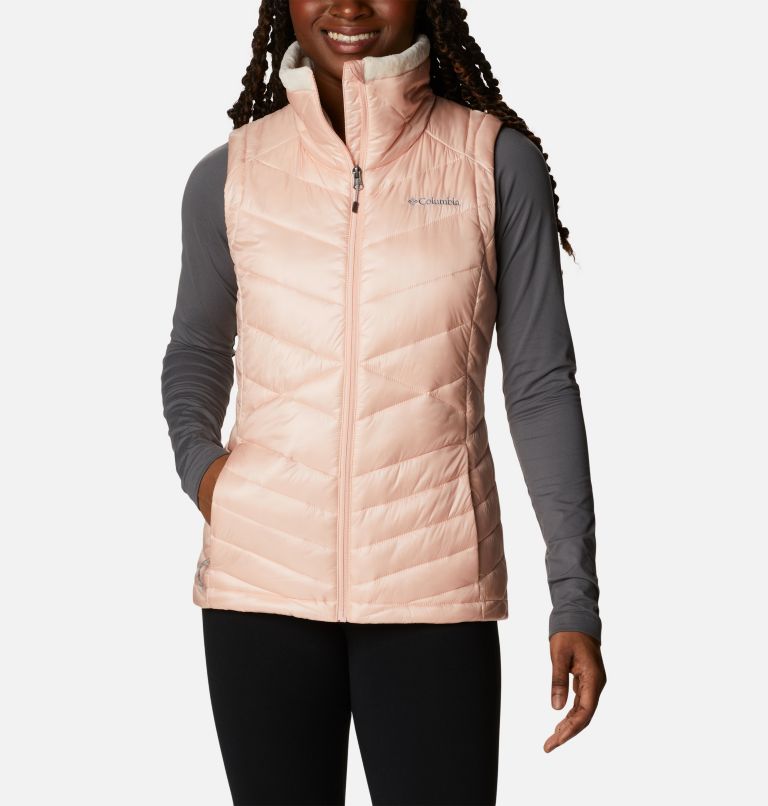 Thumbnail: Women's Joy Peak Omni-Heat Infinity Insulated Vest, Color: Peach Blossom, image 1