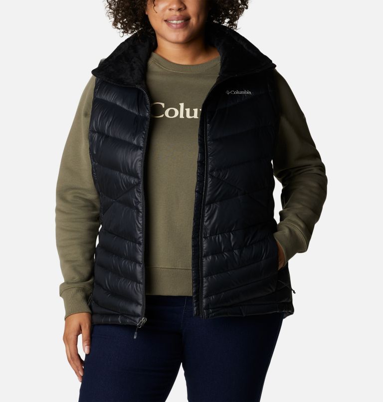 Women's Joy Peak Insulated Vest - Plus Size, Color: Black, image 8