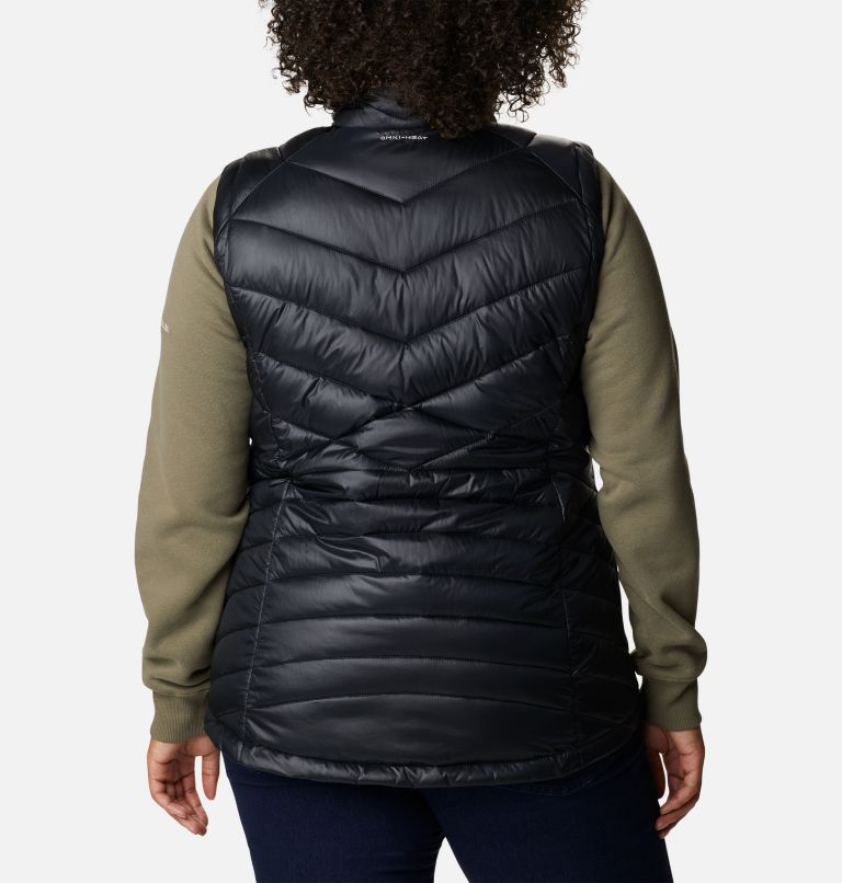 Women's Joy Peak Omni-Heat Infinity Insulated Vest - Plus Size, Color: Black, image 2