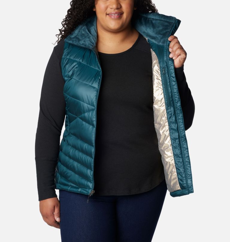 Women's Joy Peak Insulated Vest - Plus Size, Color: Night Wave, image 5