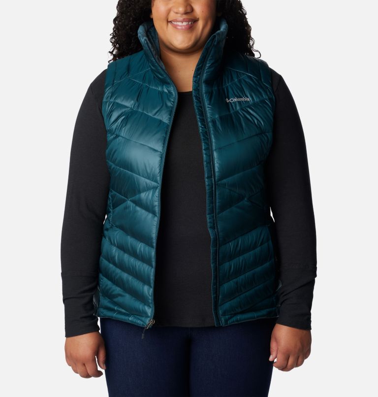 Women's Joy Peak Insulated Vest - Plus Size, Color: Night Wave, image 8