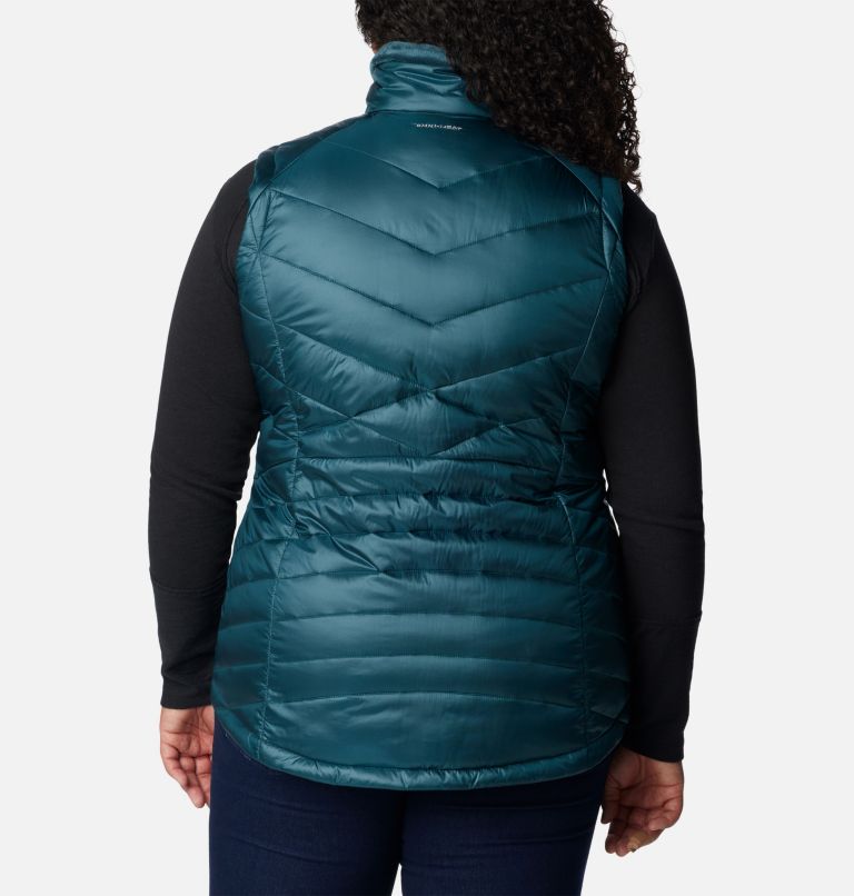 Thumbnail: Women's Joy Peak Insulated Vest - Plus Size, Color: Night Wave, image 2