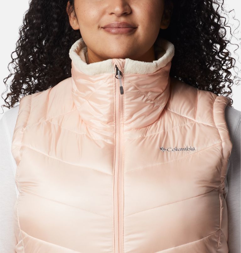 Women's Joy Peak Omni-Heat Infinity Insulated Vest - Plus Size, Color: Peach Blossom, image 4