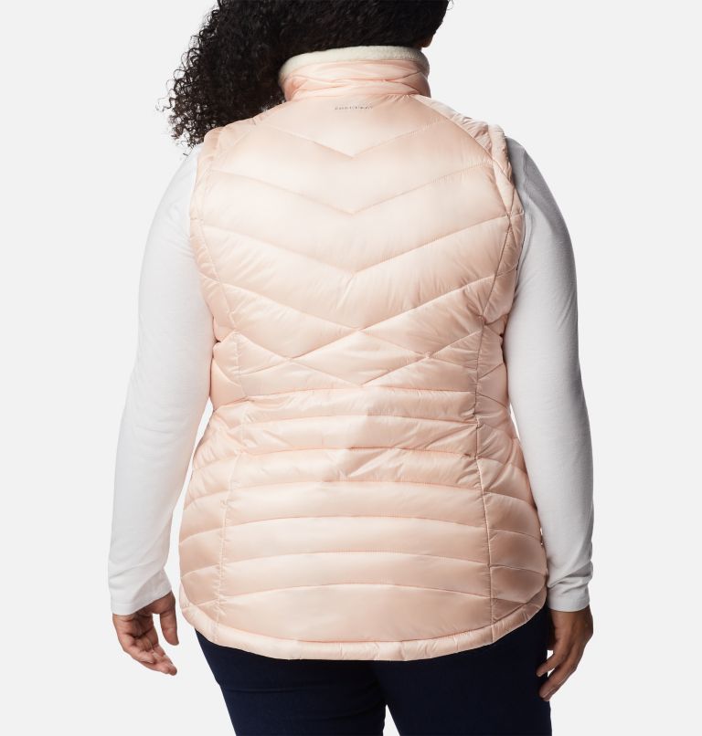 Thumbnail: Women's Joy Peak Omni-Heat Infinity Insulated Vest - Plus Size, Color: Peach Blossom, image 2
