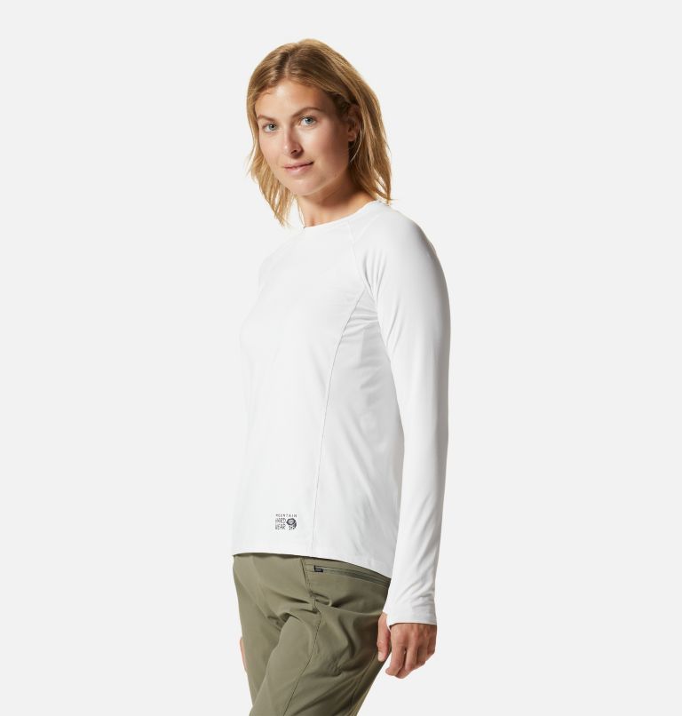 Women's Crater Lake Long Sleeve, Color: Fogbank, image 3