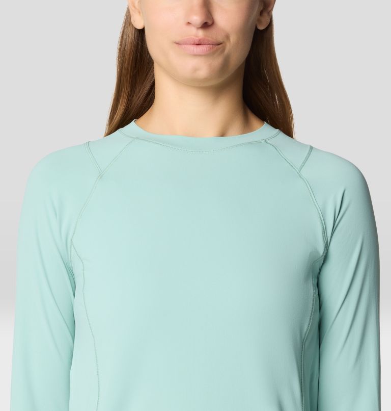 Women's Crater Lake Long Sleeve, Color: Mineral Spring, image 5