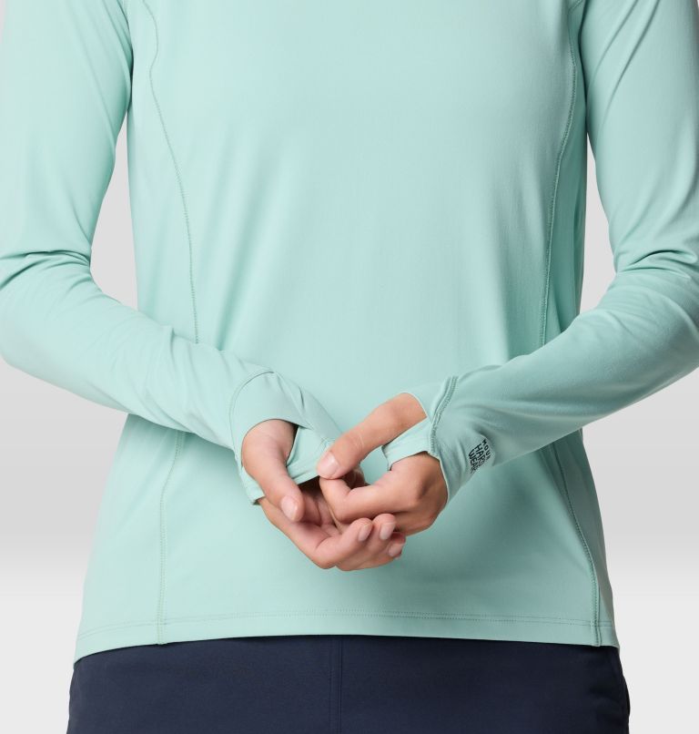 Women's Crater Lake Long Sleeve, Color: Mineral Spring, image 6