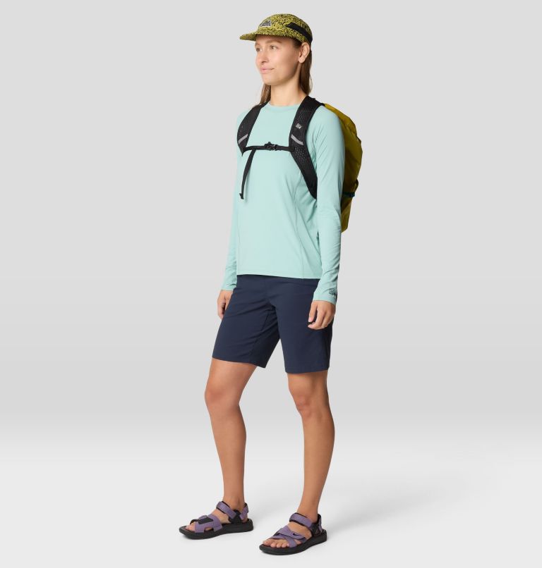 Women's Crater Lake Long Sleeve, Color: Mineral Spring, image 2