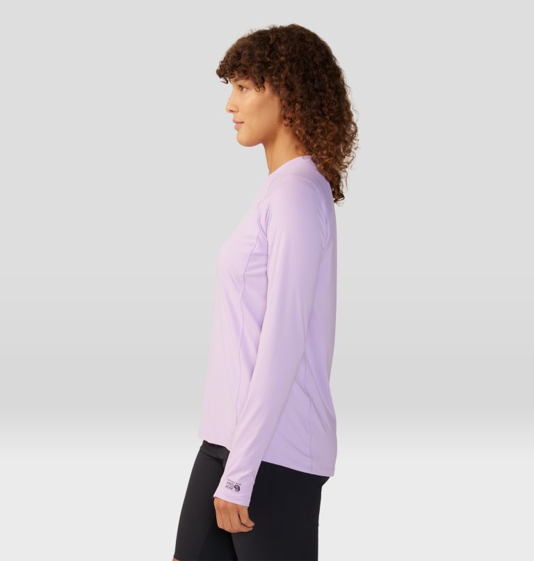 Thumbnail: Women's Crater Lake Long Sleeve, Color: Wisteria, image 3