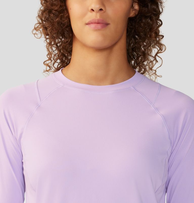 Women's Crater Lake Long Sleeve, Color: Wisteria, image 4