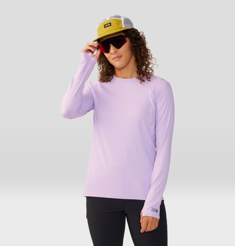 Women's Crater Lake Long Sleeve, Color: Wisteria, image 7