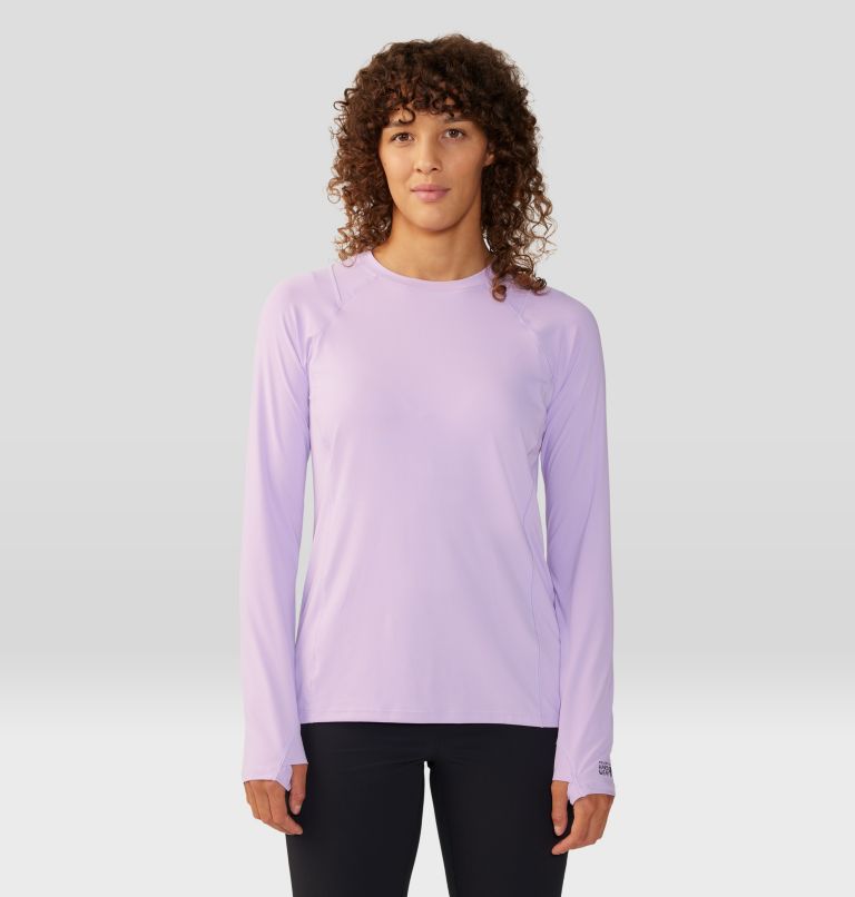 Women's Crater Lake Long Sleeve, Color: Wisteria, image 1