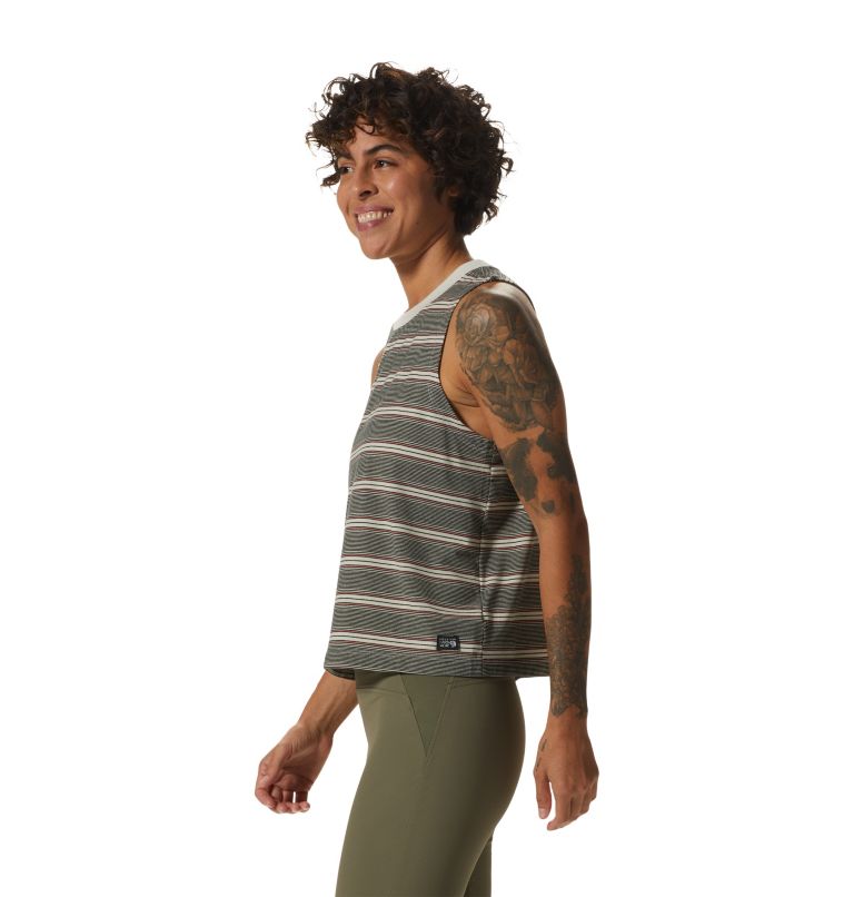 Thumbnail: Camisole Wander Pass Femme, Color: Stone Pacific Stripe, image 3