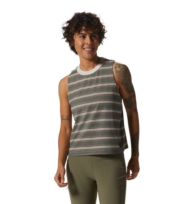 Thumbnail: Camisole Wander Pass Femme, Color: Stone Pacific Stripe, image 5
