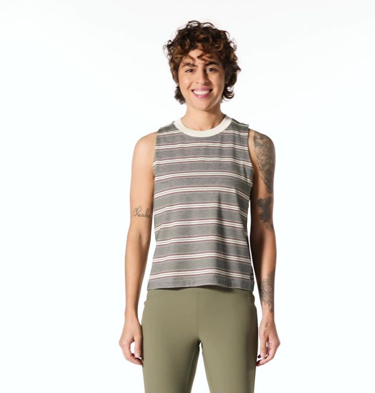 Camisole Wander Pass Femme, Color: Stone Pacific Stripe