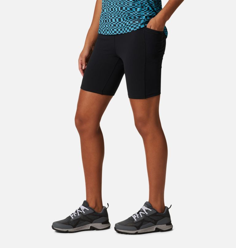 Thumbnail: Women's Mountain Stretch High Rise Short Tight, Color: Black, image 3