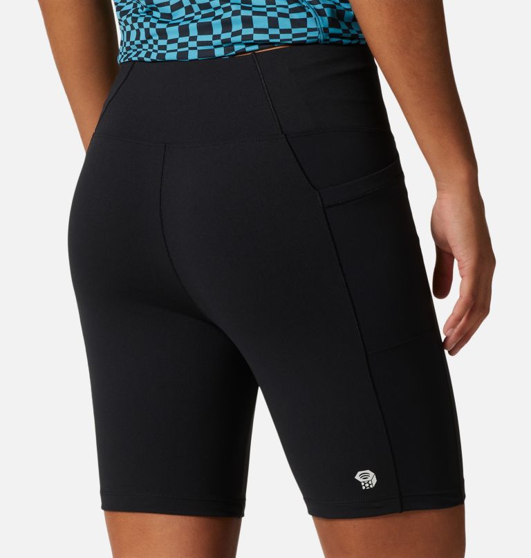 Thumbnail: Women's Mountain Stretch High Rise Short Tight, Color: Black, image 5