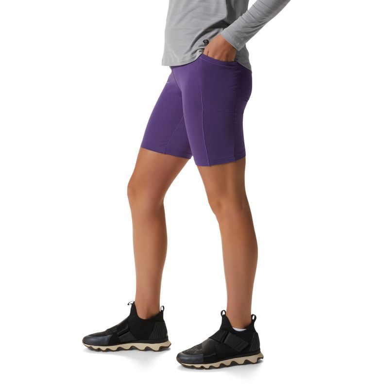 Women's Purple 3 Compression Shorts