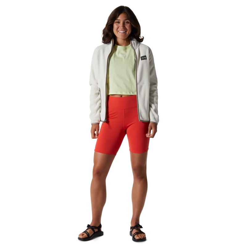 Women's Mountain Stretch High Rise Short Tight, Color: Summit Red, image 6