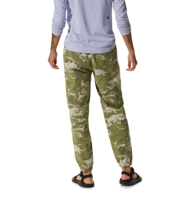 Women's Stryder Pant, Color: Light Cactus Crag Camo Print, image 2
