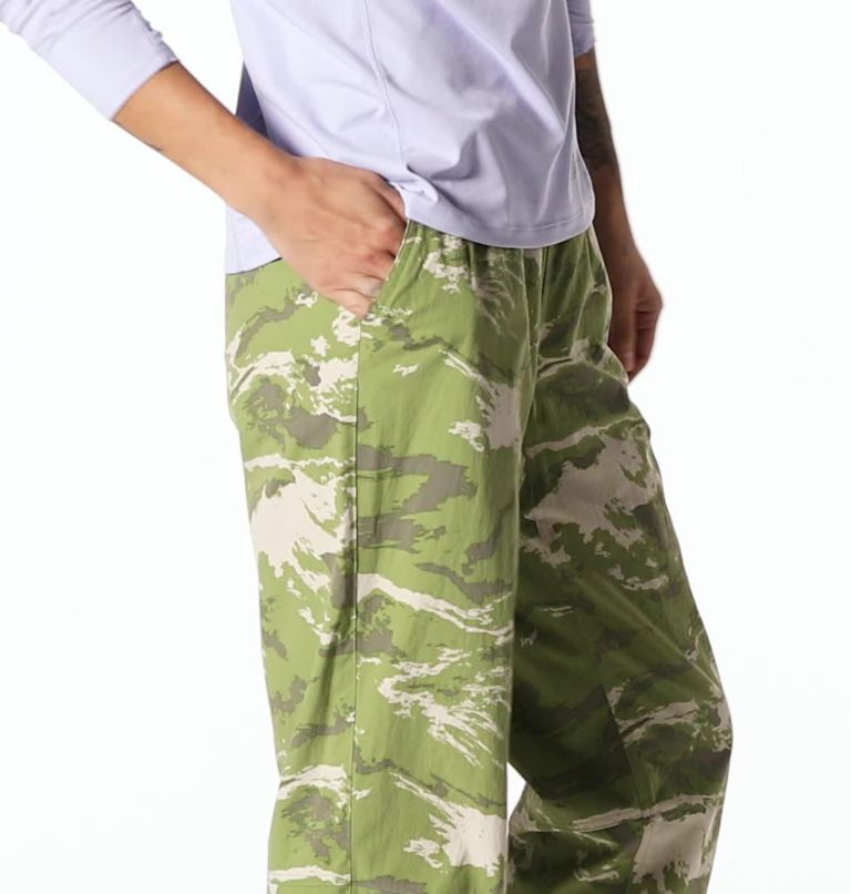 Women's Stryder Pant, Color: Light Cactus Crag Camo Print