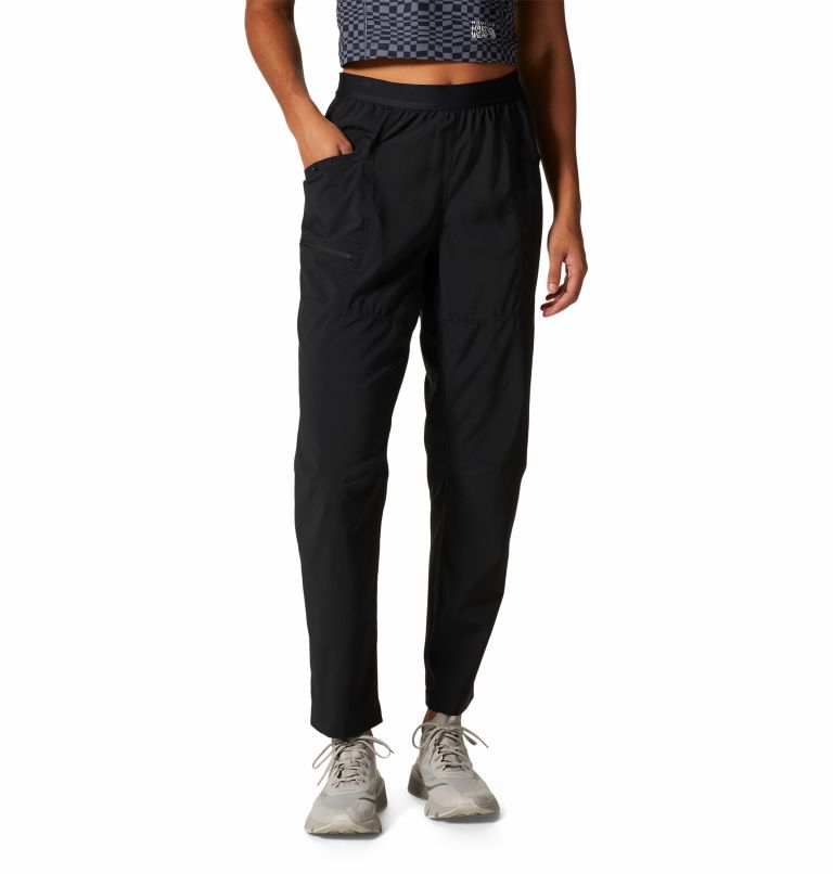 Pantalon Trail Sender Femme, Color: Black, image 1