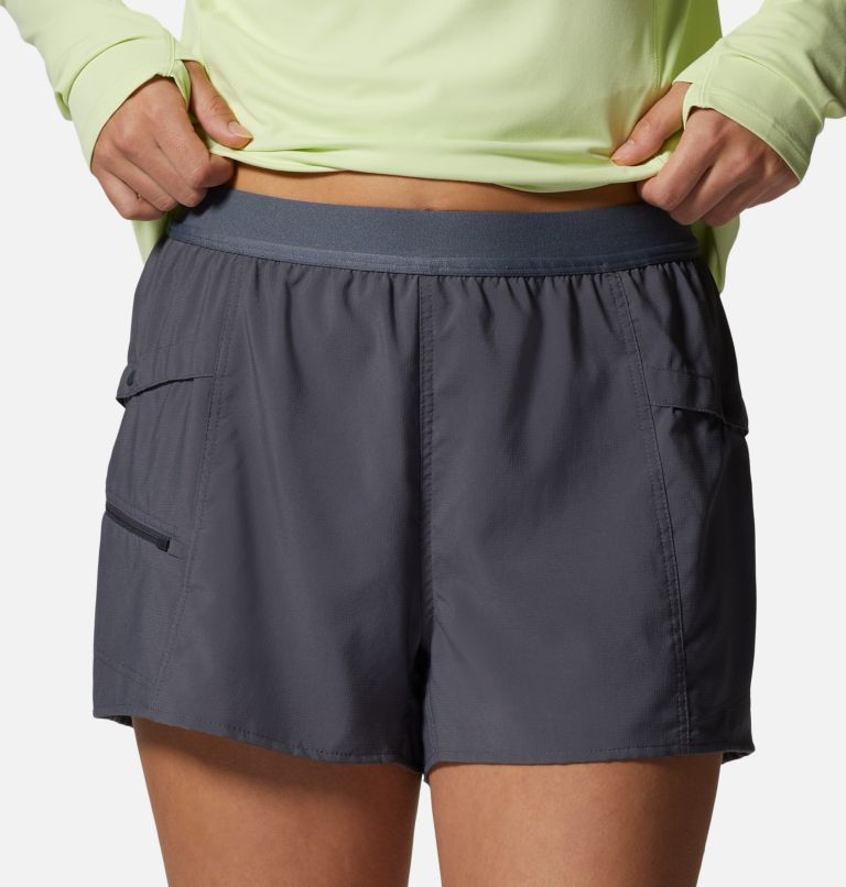 WOMEN'S PR LYTE 5IN RUN SHORT WITH POCKETS, Night Shade/Lake Drive Print, Shorts  & Pants