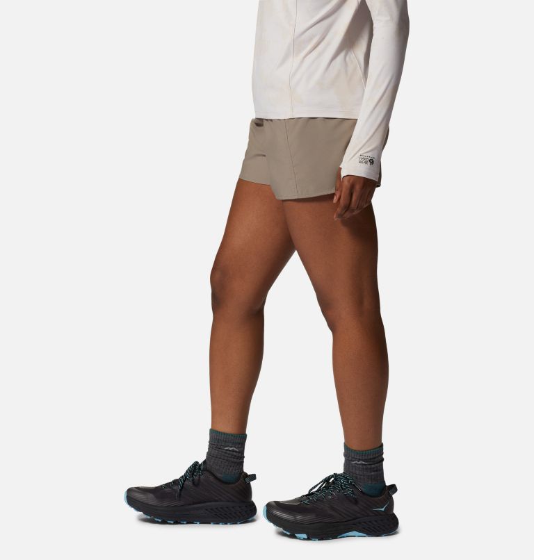 Women's Trail Sender Short, Color: Khaki, image 3