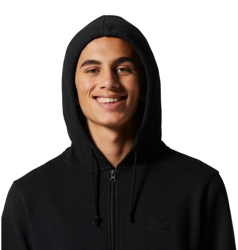 Chandail à fermeture éclair MHW Logo Homme, Color: Black, image 4