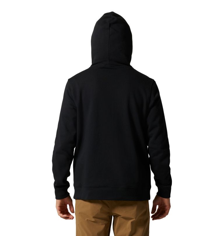Chandail à fermeture éclair MHW Logo Homme, Color: Black, image 2