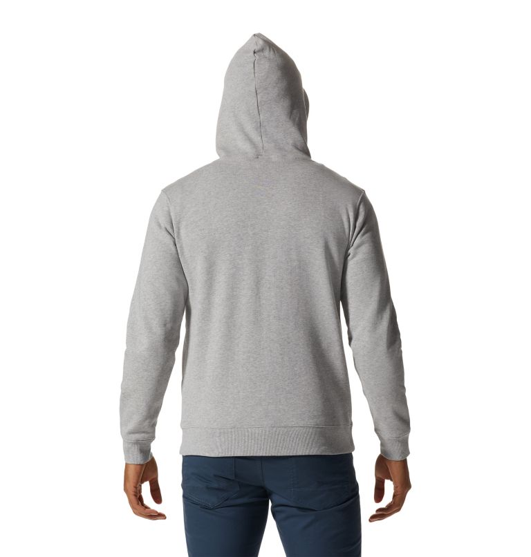 MHW Logo Full Zip | 057 | L, Color: Hardwear Grey Heather, image 2