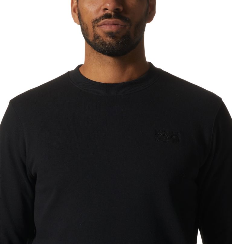 Chandail à col rond MHW Logo Homme, Color: Black, image 4
