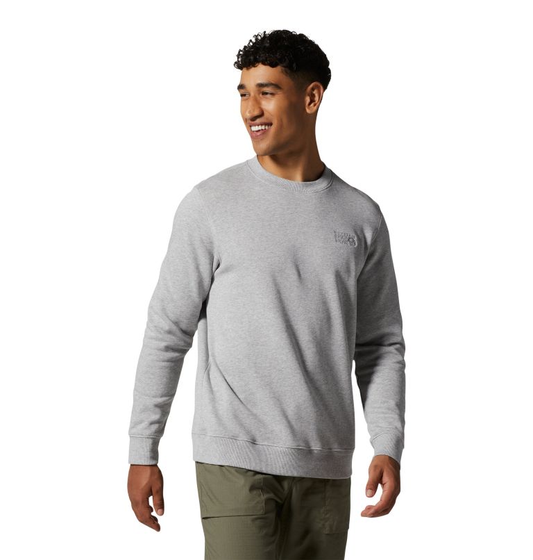 MHW Logo Pullover Crew | 057 | L, Color: Hardwear Grey Heather, image 5