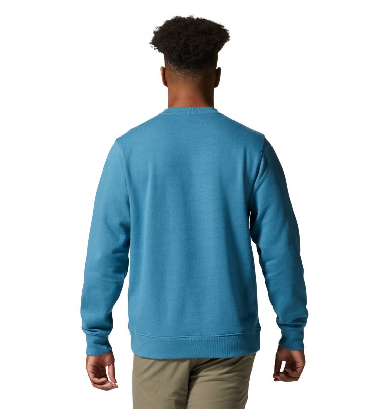 Chandail à col rond MHW Logo Homme, Color: Caspian, image 2