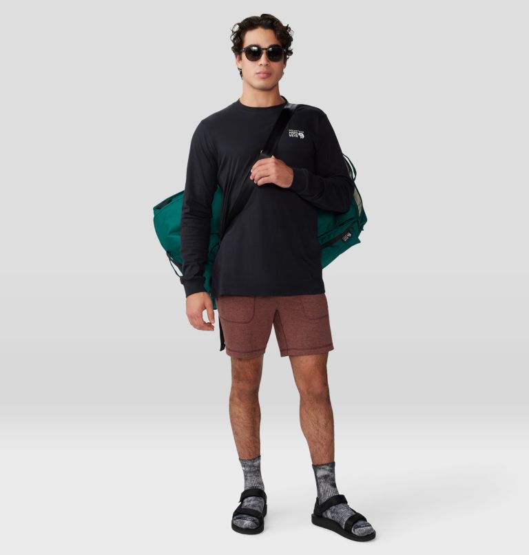 Men's MHW Back Logo Long Sleeve, Color: Black, image 6
