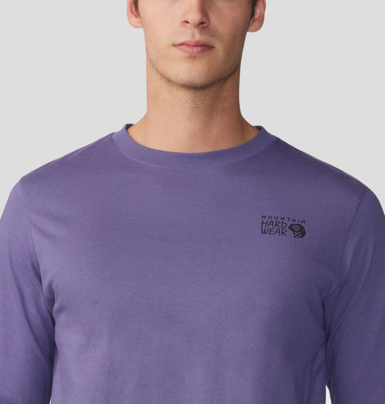 Men's MHW Back Logo Long Sleeve, Color: Allium, image 4