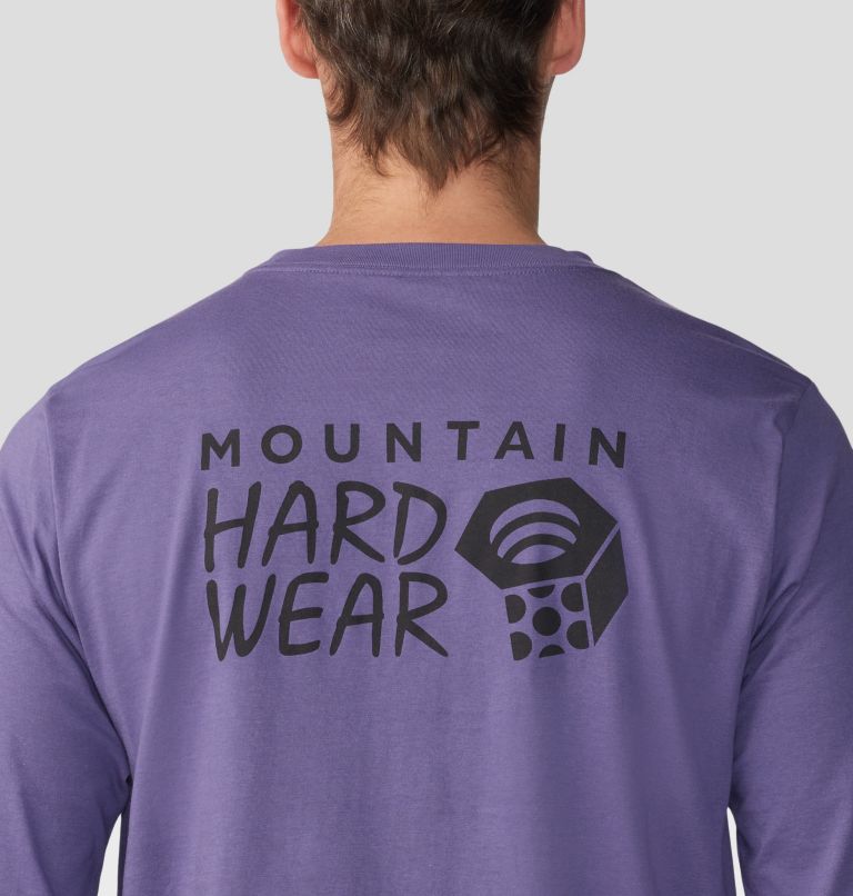 Men's MHW Back Logo Long Sleeve, Color: Allium, image 5