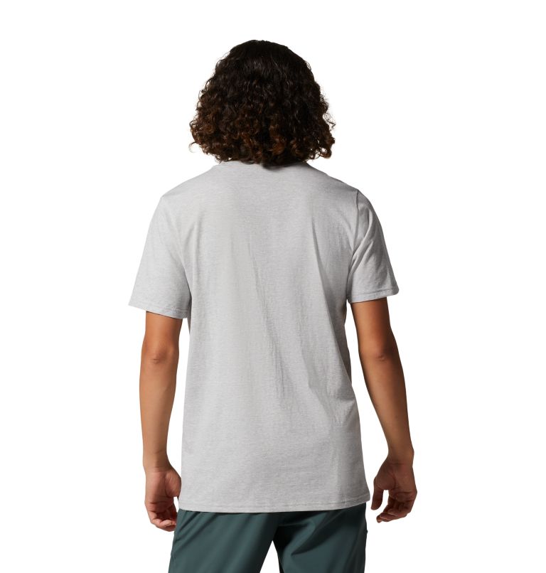 T-shirt à manches courtes MHW Logo Homme, Color: Hardwear Grey Heather, image 2