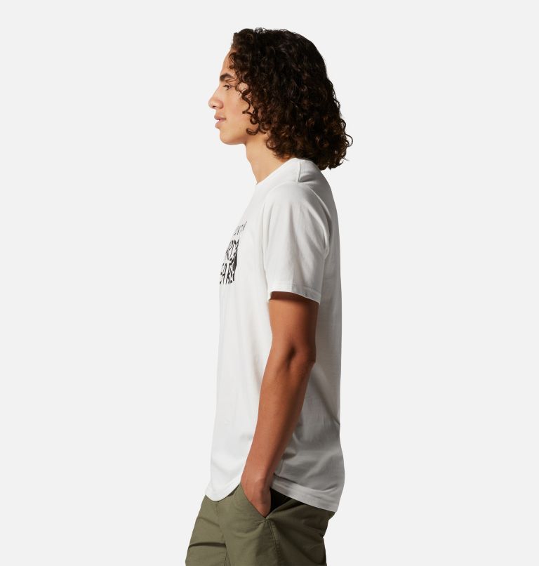 T-shirt à manches courtes MHW Logo Homme, Color: Fogbank, image 3