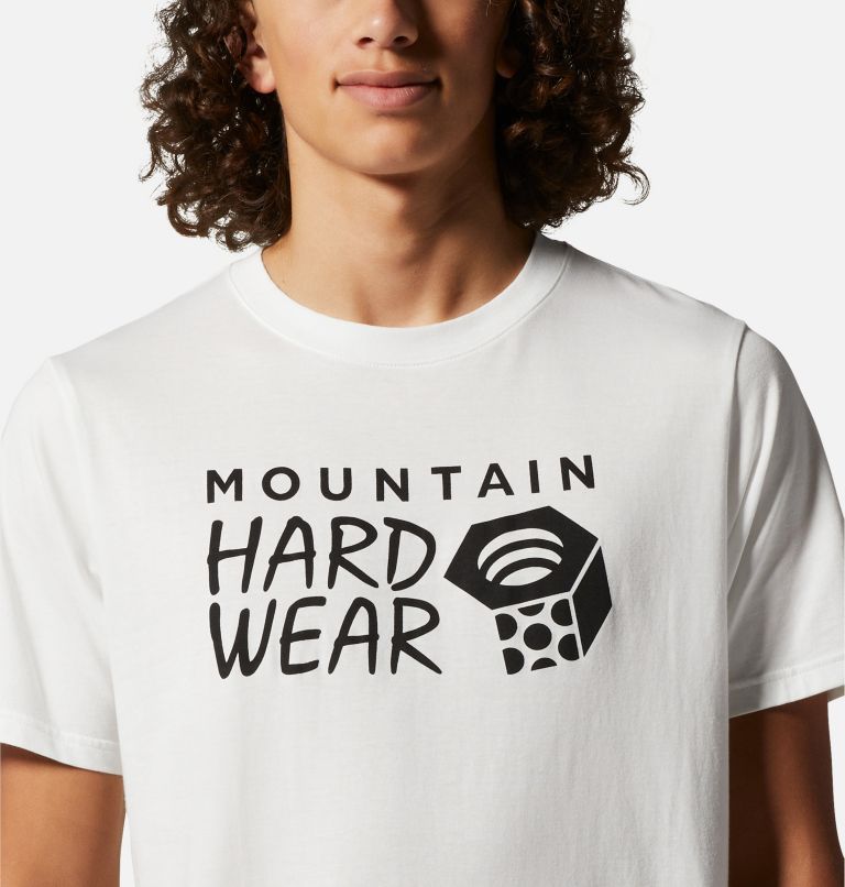T-shirt à manches courtes MHW Logo Homme, Color: Fogbank