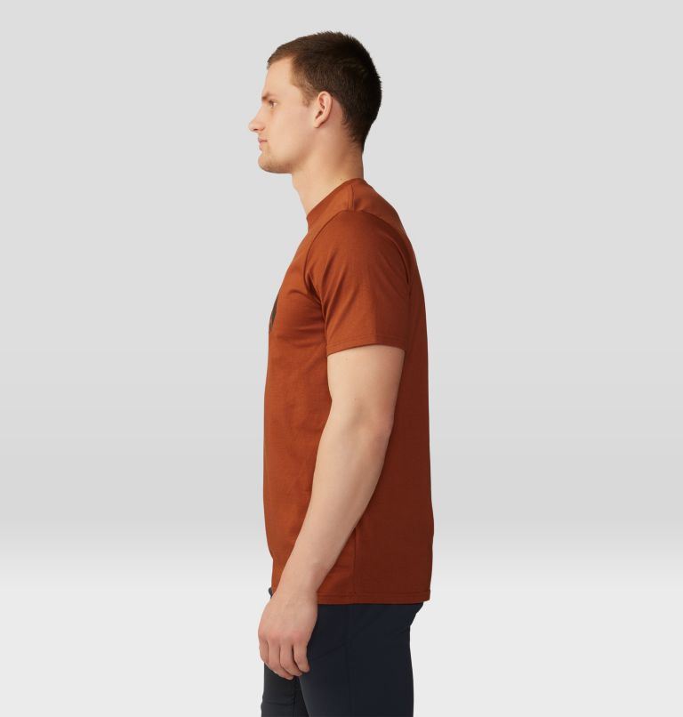 T-shirt à manches courtes MHW Logo Homme, Color: Iron Oxide, image 3