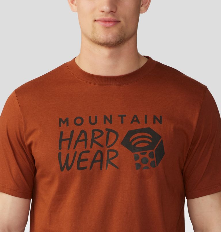 T-shirt à manches courtes MHW Logo Homme, Color: Iron Oxide, image 4